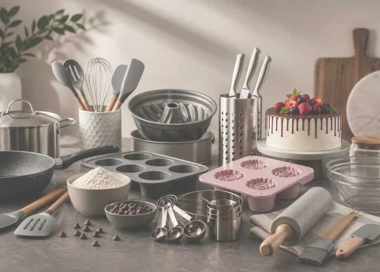 LOS IMPRESCINDIBLES: Utensilios Básicos para una Repostería de Éxito