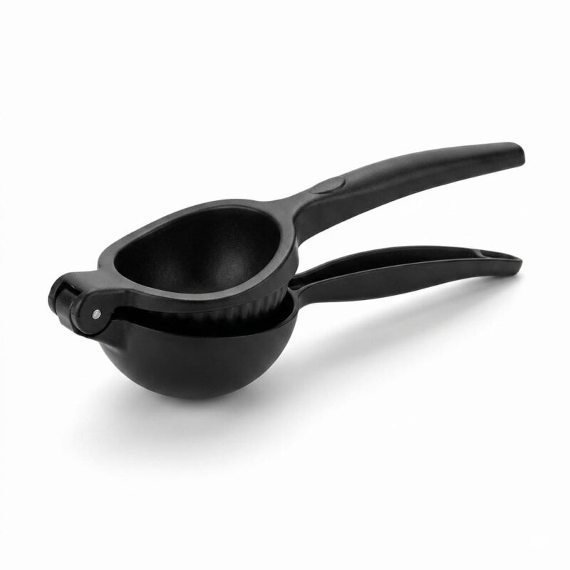 Exprimidor de Acero Inoxidable Negro